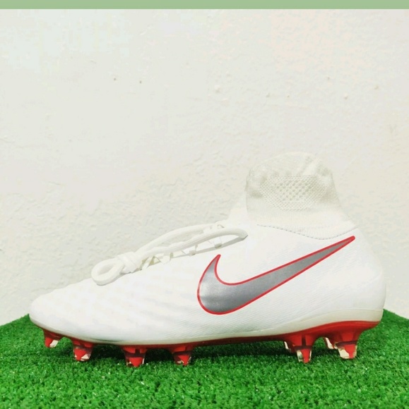 Nike Magista Obra 2 Pro DF FG White Soccer Cleats - Picture 5 of 8